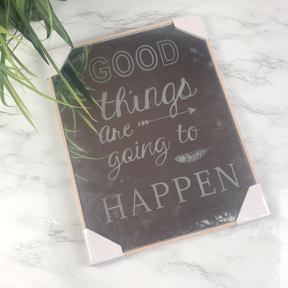Light Up Glass Wall Plaque | Home Decor